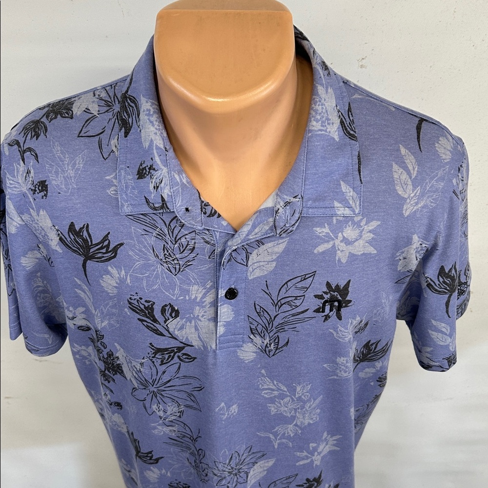 Travis Mathew short sleeve polo shirt. L - Picture 3 of 8